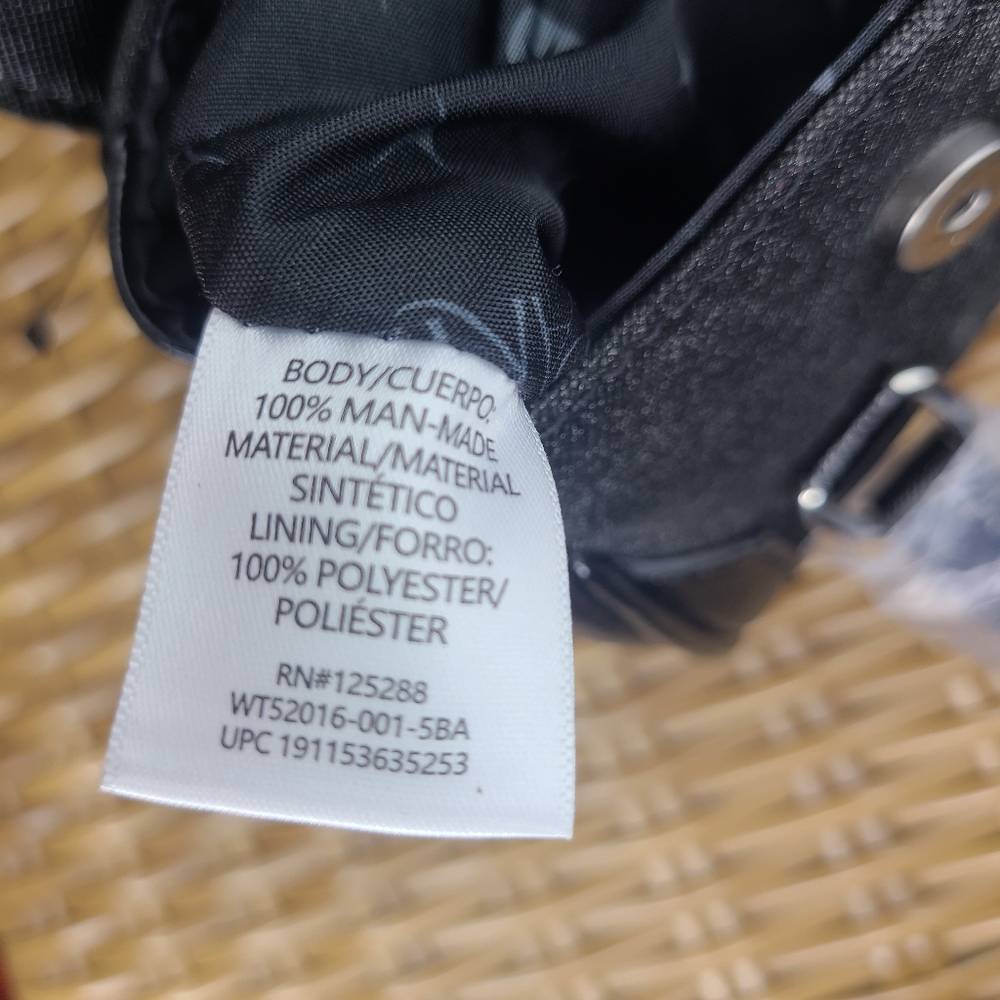 Paris Hilton Black Mini Satchel Bag Purse Structured Handles - Picture 11 of 14